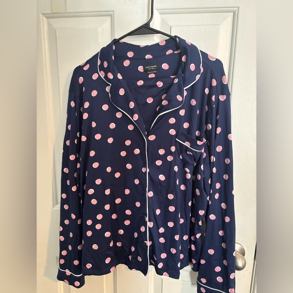 Kate Spade Long Sleeve / Pants PJ Set - Picture 1 of 3
